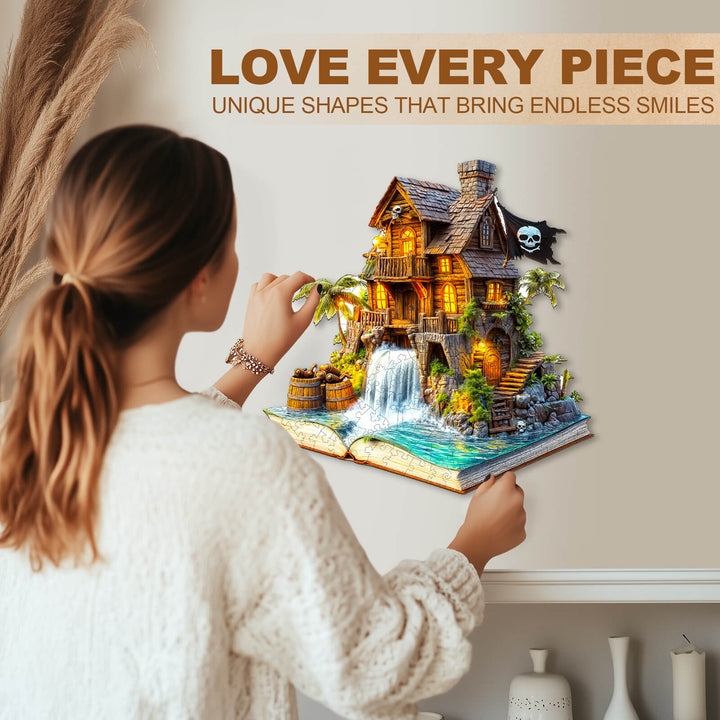 Piratenkajüte-1 Holzpuzzle