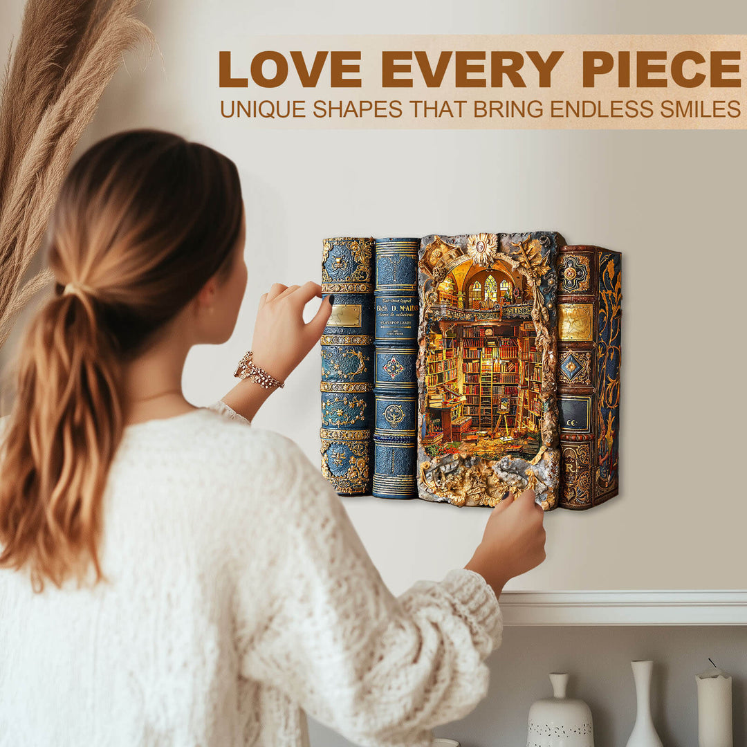 StoryRealm Tome Holzpuzzle