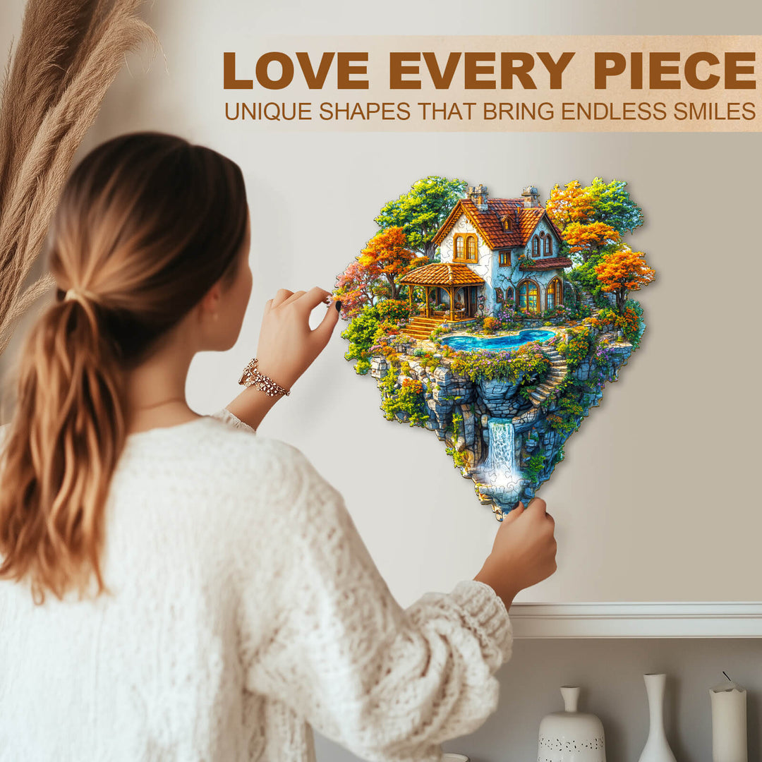 Floating Haven Wooden Jigsaw Puzzle