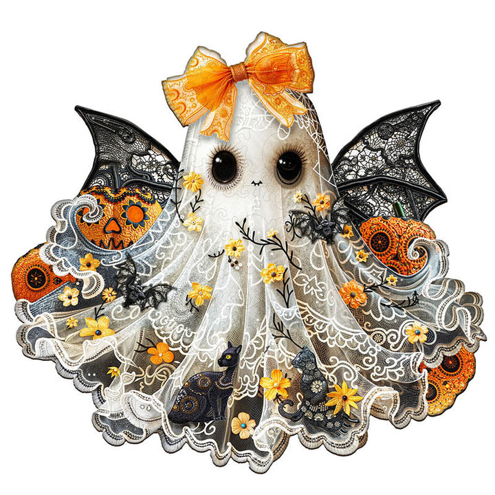 Little Miss Ghost Holzpuzzle